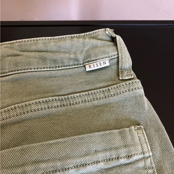 Green RISEN Jeans - Picture 3 of 6